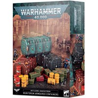 Battlezone Manufactorum Containers Warhammer 40K - Munitorum Armoured
