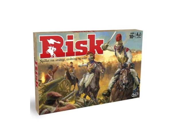 RISK Brettspill Norsk Klassisk strategispill Med oppdragskort 