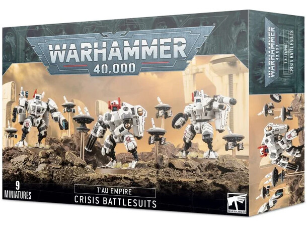 Tau Empire Crisis Battlesuits Warhammer 40K 