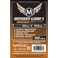 Brädspel Kortskydd 100st 65x100mm Mayday Magnum UltraFit Copper