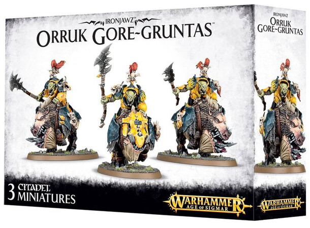 Ironjawz Orruk Gore-Gruntas Warhammer Age of Sigmar 