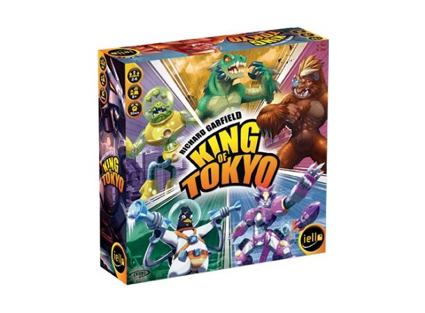 Kongen av Tokyo (Norsk) Brettspill King of Tokyo 