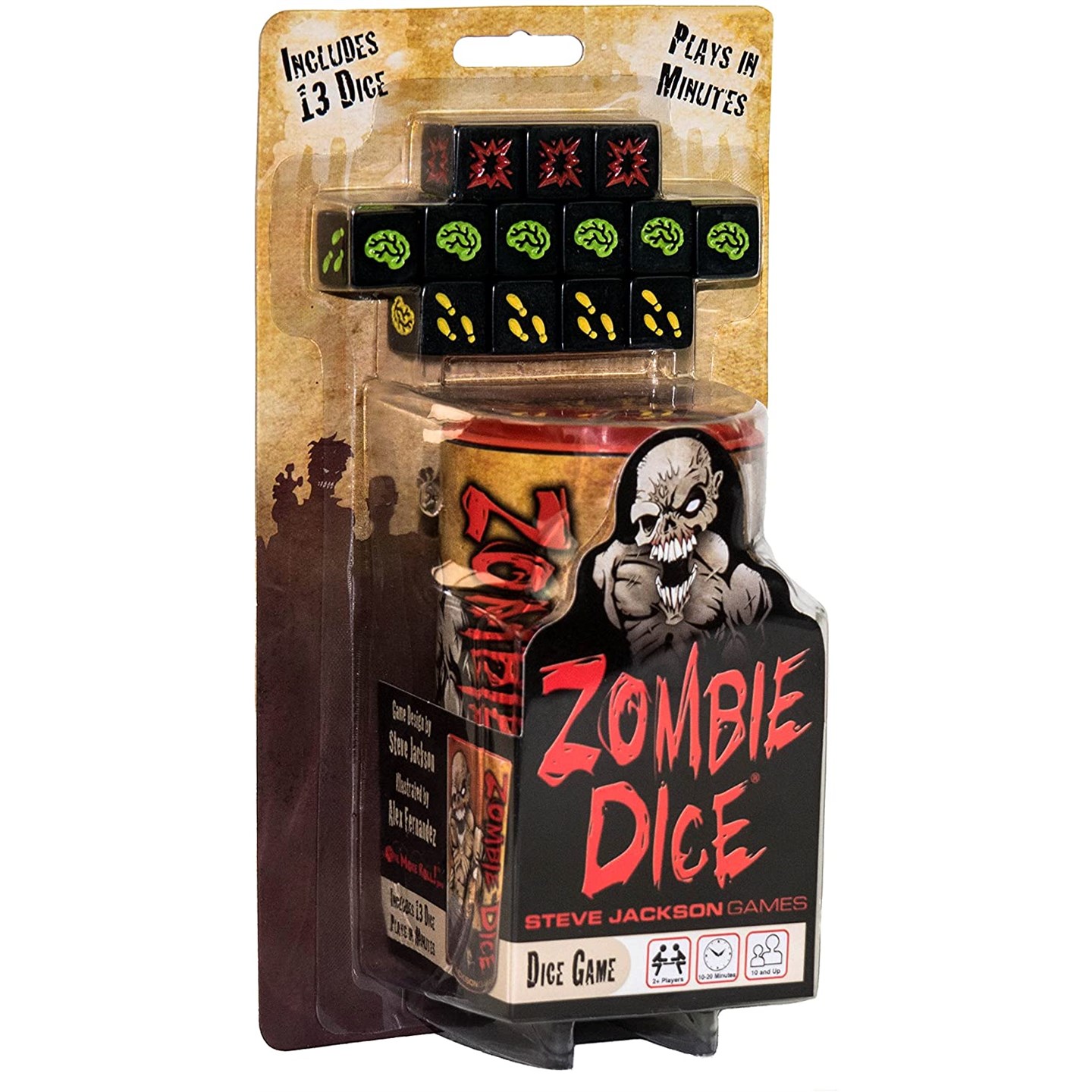 Zombie Dice Game Terning Brädspel