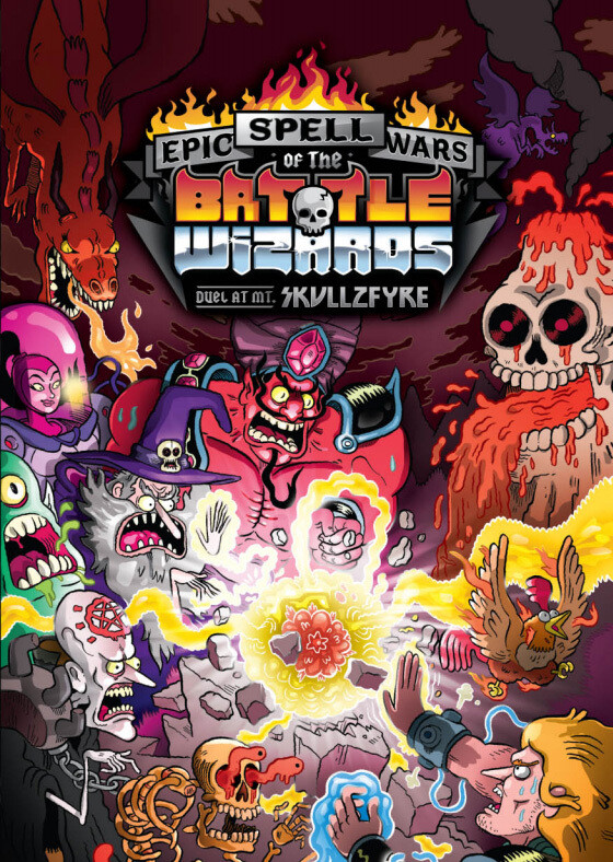 Epic Spell Wars 1 Duel at Mt Skullzfyre Battle Wizards Kortspel