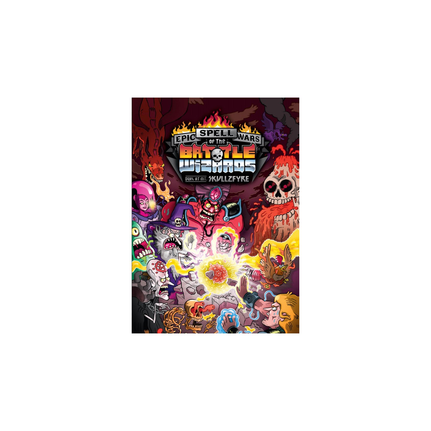 Epic Spell Wars 1 Duel at Mt Skullzfyre Battle Wizards Kortspel