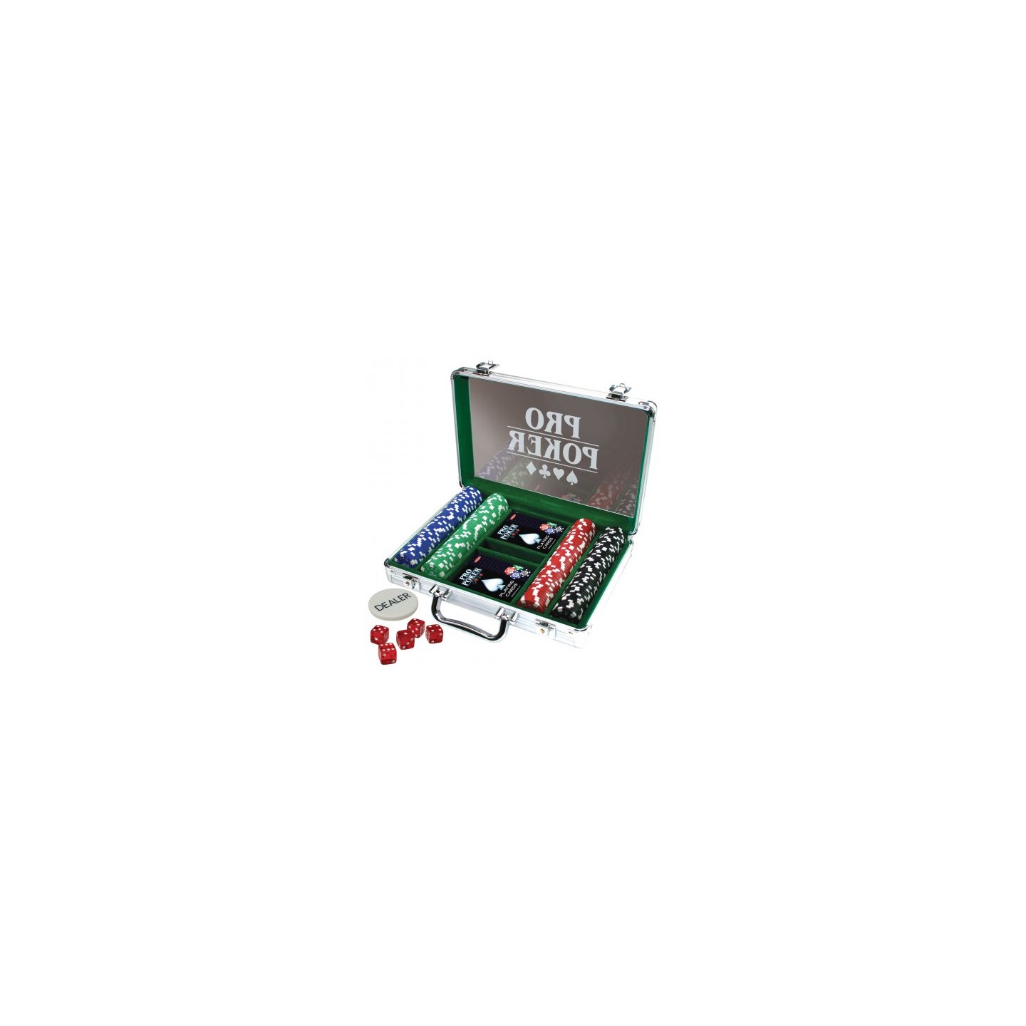 Pro Poker Pokerset med 200 marker
