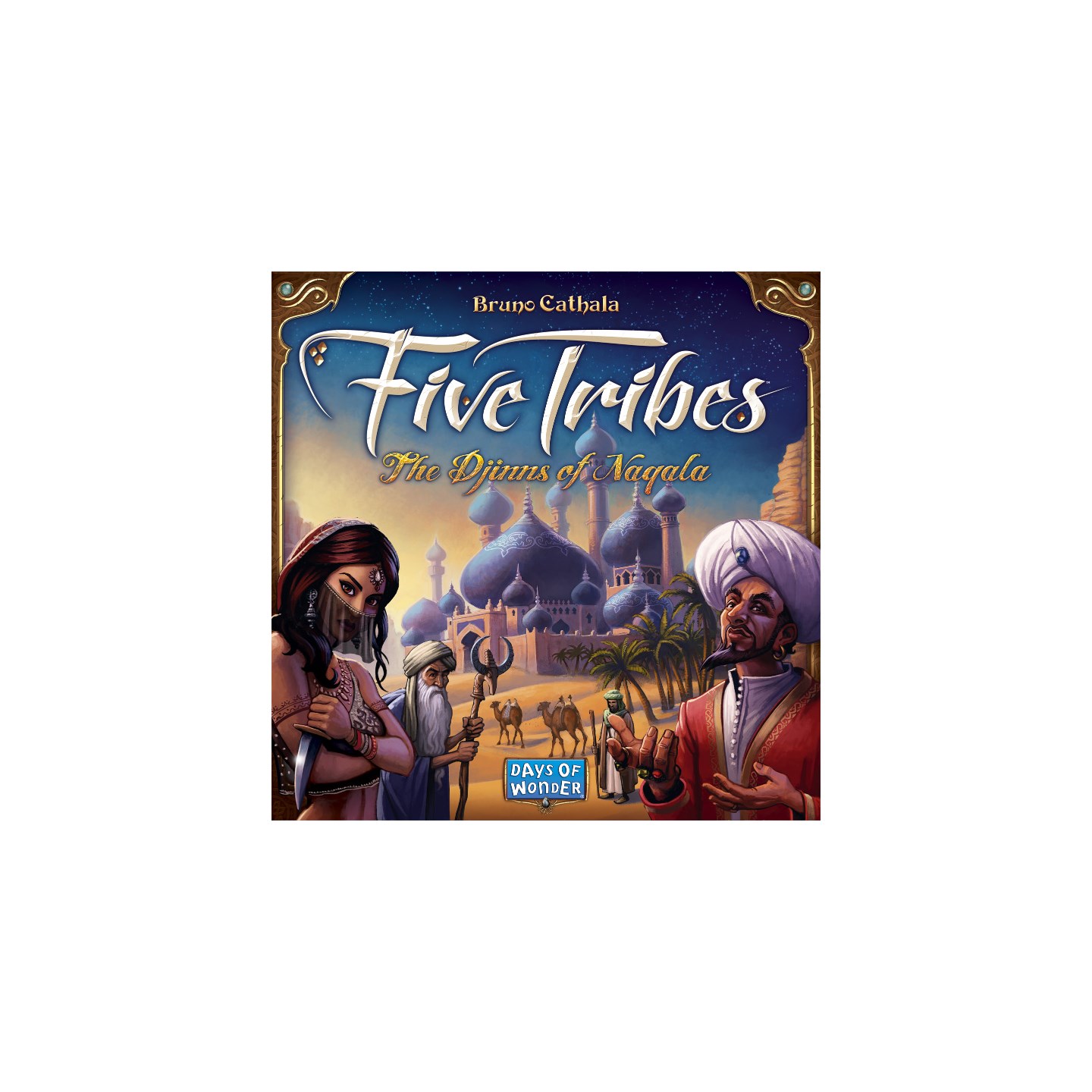 Five Tribes Brädspel