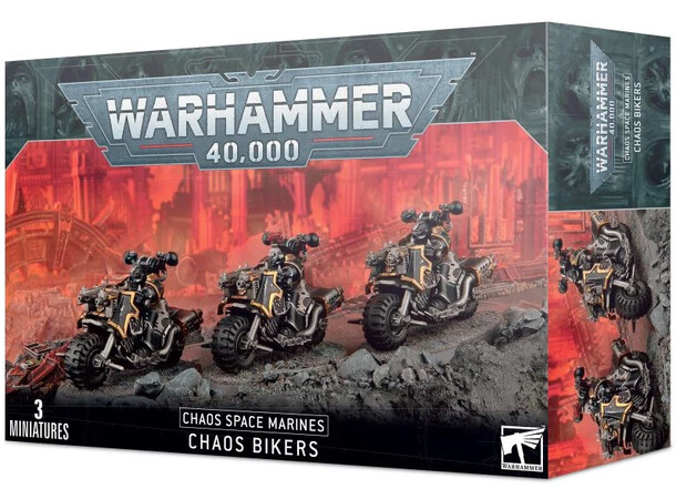 Chaos Space Marines Chaos Bikers Warhammer 40K 