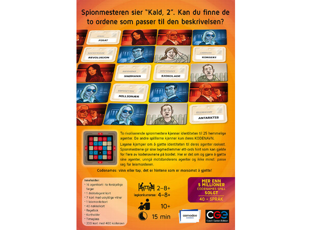 Codenames Spill Norsk 