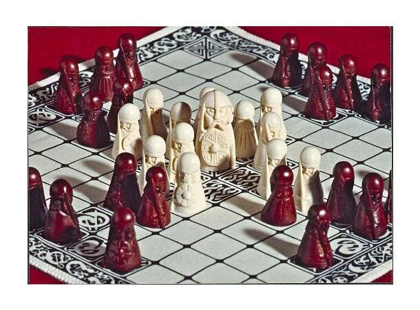 Vikingaspelet Hnefatafl Brädspel The Viking Game Board Game 