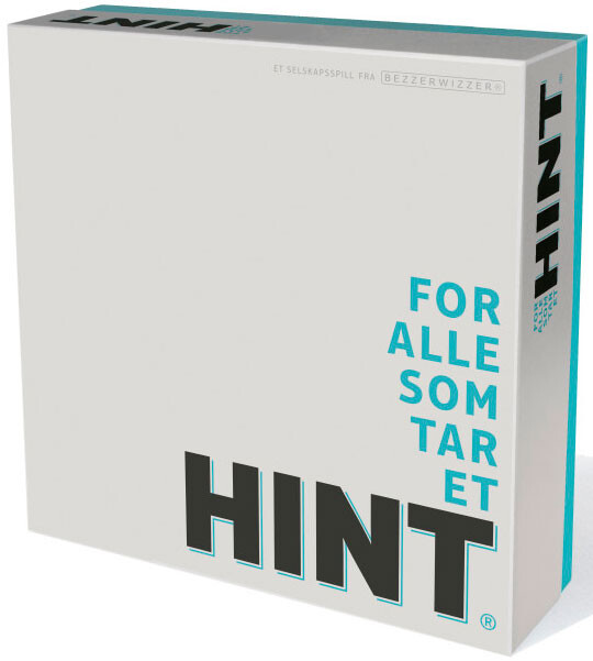 HINT Hvit Brettspill - Norsk utgave Kåret til Årets Selskapsspill