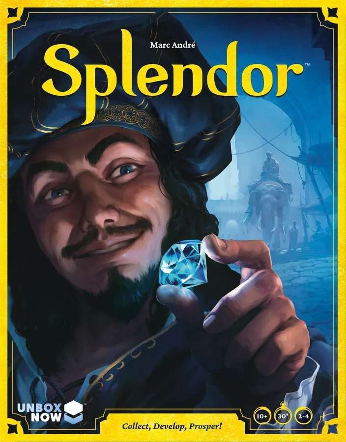 Splendor Brädspel Svensk utgåva