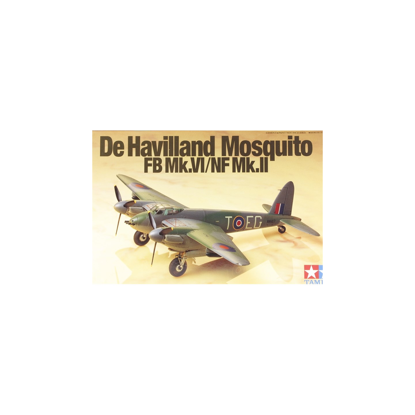 De Havilland Mosquito FB Mk.VI/NF Mk.II Tamiya 1:72 Byggsats