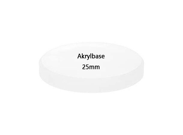 Akrylbas Runda 25mm (15 st) 