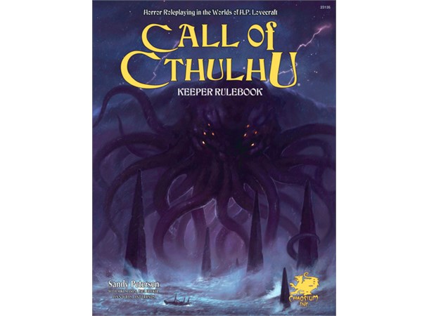 Call of Cthulhu RPG Keeper Rulebook 7th Ed 