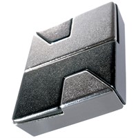 Cast Puzzle 1/6 Diamond metall Vanskelighetsgrad 1/6 Hjernetrim
