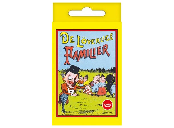 De løyerlige familier Kortspill fra Damm 