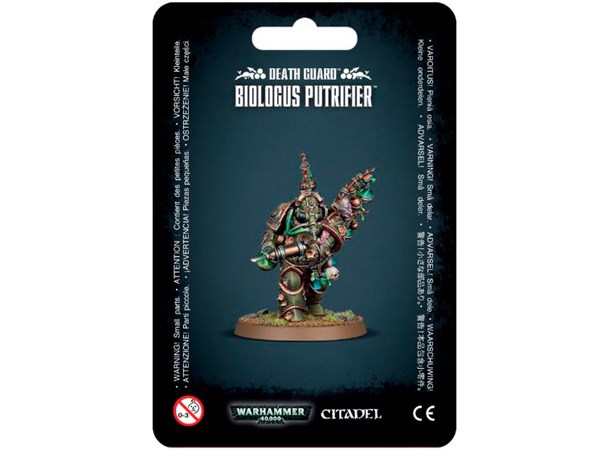 Death Guard Biologus Putrifier Warhammer 40K