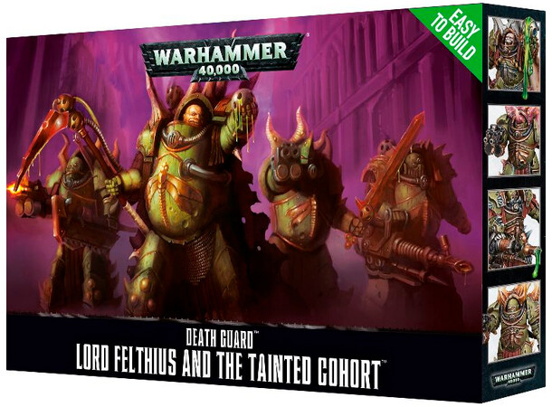 Death Guard Lord Felthius Taint Cohort Warhammer 40K 