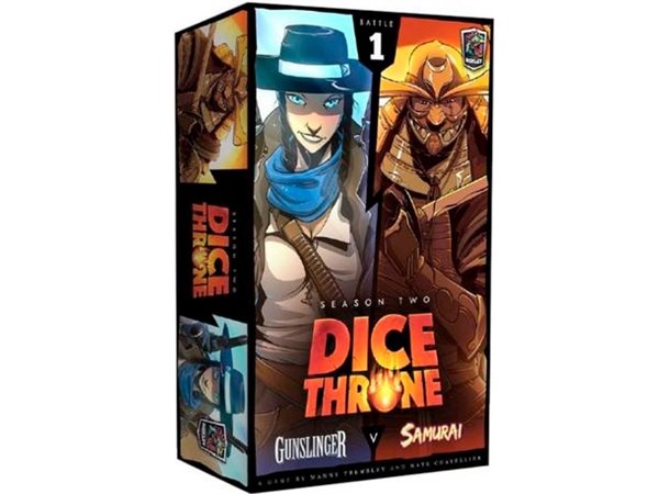 Dice Throne Season 2 Battle Box 1 Gunslinger vs Samurai 
