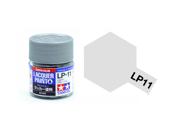 Lackfärg LP-11 Silver Tamiya 82111 - 10ml 