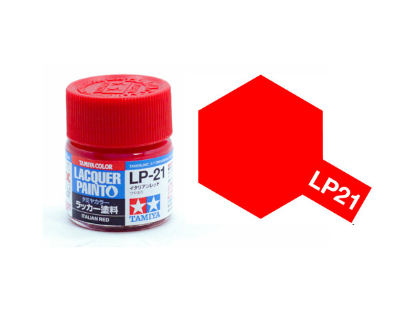 Lackfärg LP-21 Italian Red Tamiya 82121 - 10ml