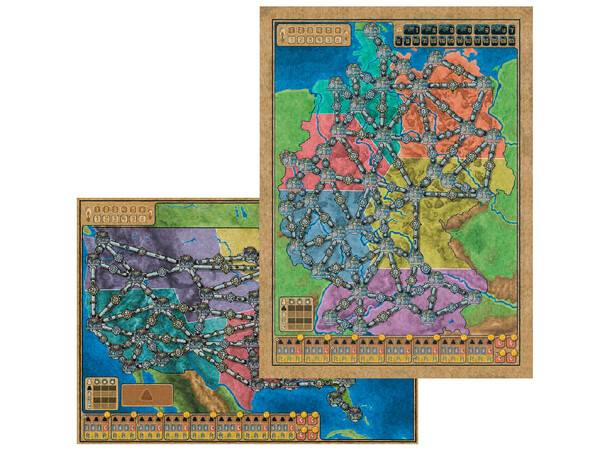 Power Grid Brädspel Recharged Version 