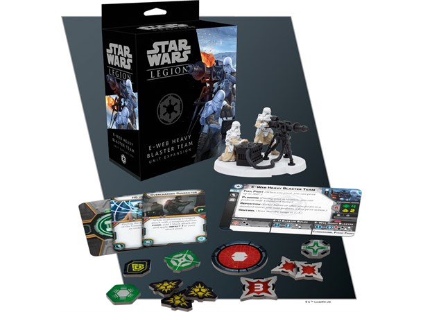Star Wars Legion E-Web Blaster Team Exp Expansion till Star Wars Legion 