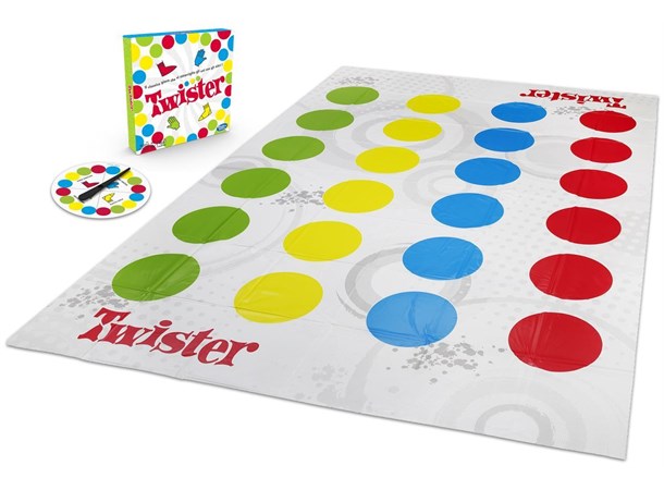 Twister Aktivitetsspill Brettspill Ny utgave! 