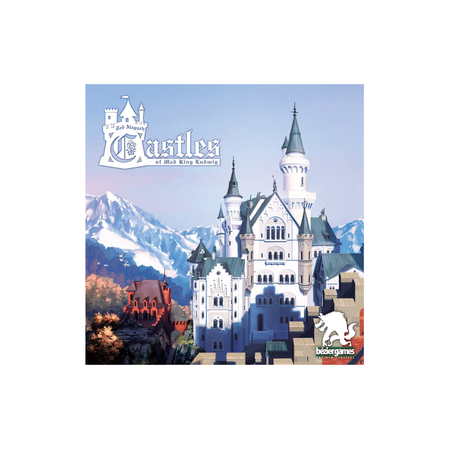 Castles of Mad King Ludwig Brädspel Second Edition