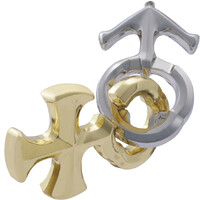 Cast Puzzle 3/6 Dolce Hjärngympa metall Svårighetsgrad 3/6