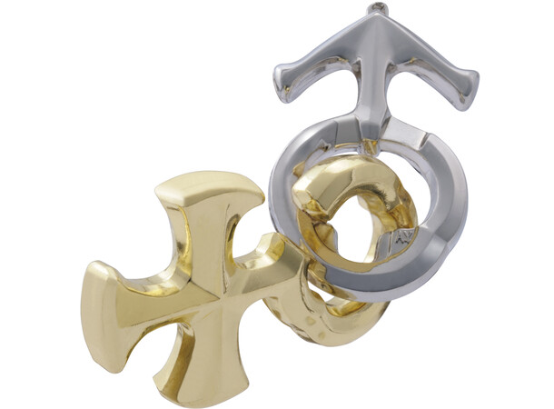 Cast Puzzle 3/6 Dolce Hjärngympa metall Svårighetsgrad 3/6 
