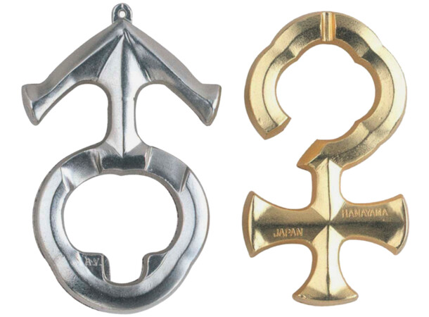 Cast Puzzle 3/6 Dolce Hjärngympa metall Svårighetsgrad 3/6 