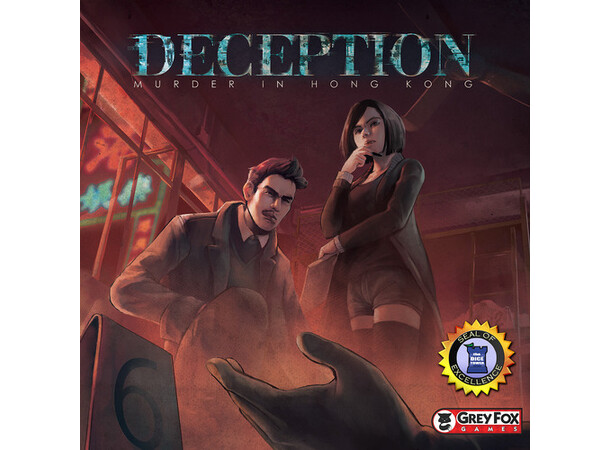 Deception Murder in Hong Kong Brädspel CS Files Grundspelet 