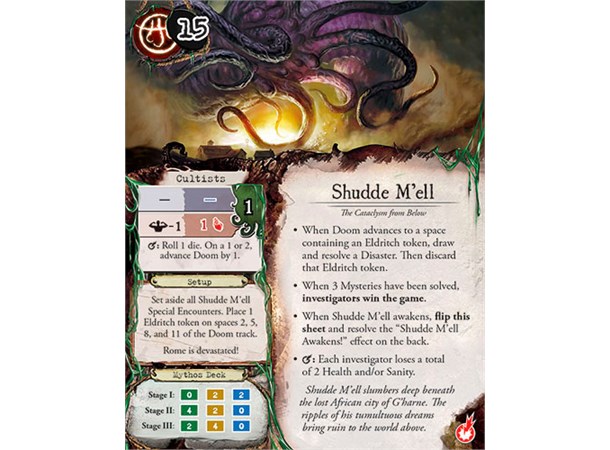 Eldritch Horror Cities in Ruin Expansion Expansion till Eldritch Horror 