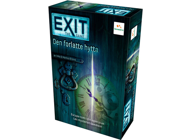 Exit Den forlatte hytta Brettspill Norsk utgave - Årets spill 2017 