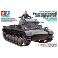 German Panzerkampfvagen II Ausf.A/B/C Tamiya 1:35 Byggsats