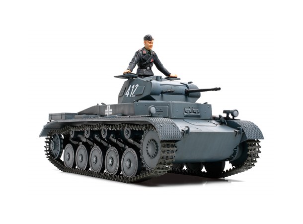 German Panzerkampfvagen II Ausf.A/B/C Tamiya 1:35 Byggsats 