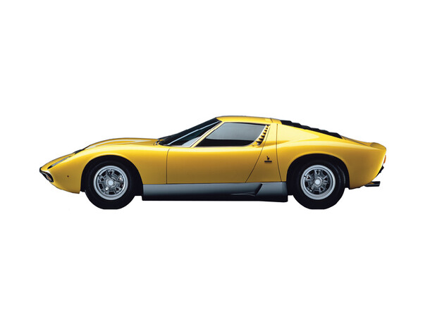 Lamborghini Miura Starter Set Italeri 1:24 Byggsats 