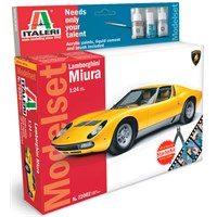 Lamborghini Miura Starter Set Italeri 1:24 Byggsats