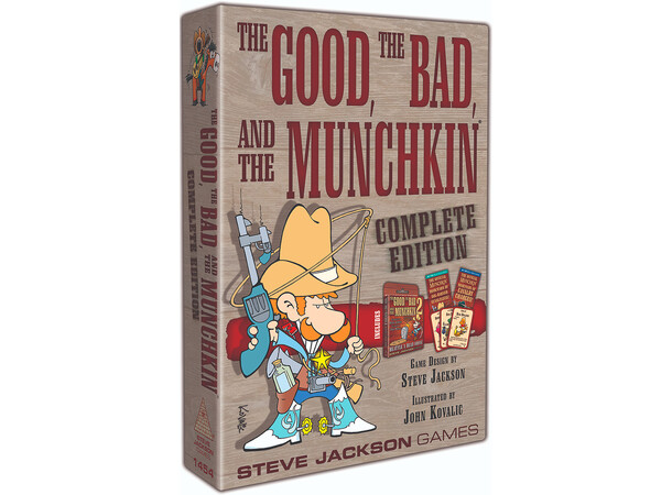 The Good The Bad & The Munchkin Complete Complete Edition med alla Expansions 