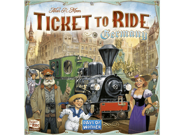 Ticket to Ride Germany Brädspel