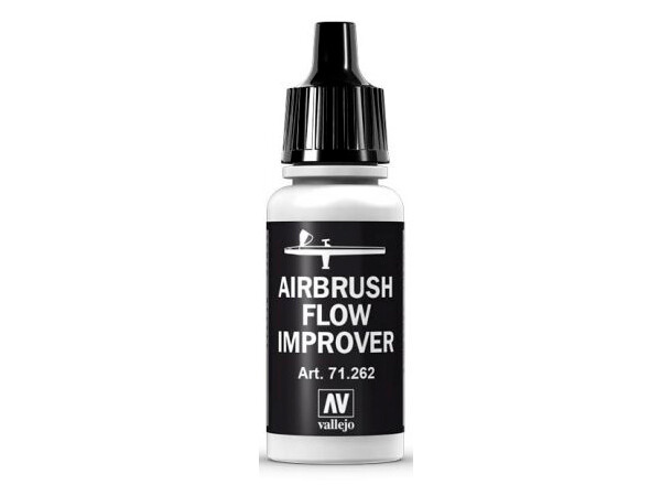 Vallejo Airbrush Flow Improver 17ml Pip med droppare - undvik torkning