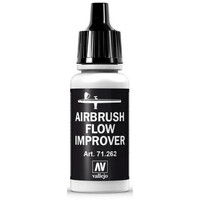 Vallejo Airbrush Flow Improver 17ml Pip med droppare - undvik torkning