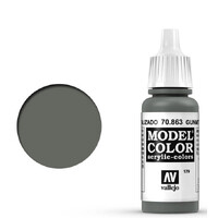 Vallejo Model Color Gun Metal 17ml 