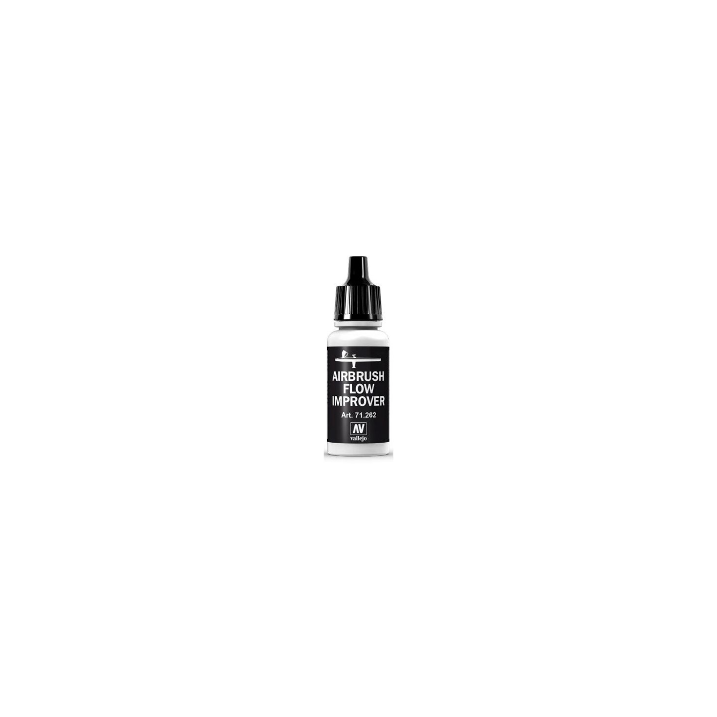 Vallejo Airbrush Flow Improver 17ml Pip med droppare - undvik torkning