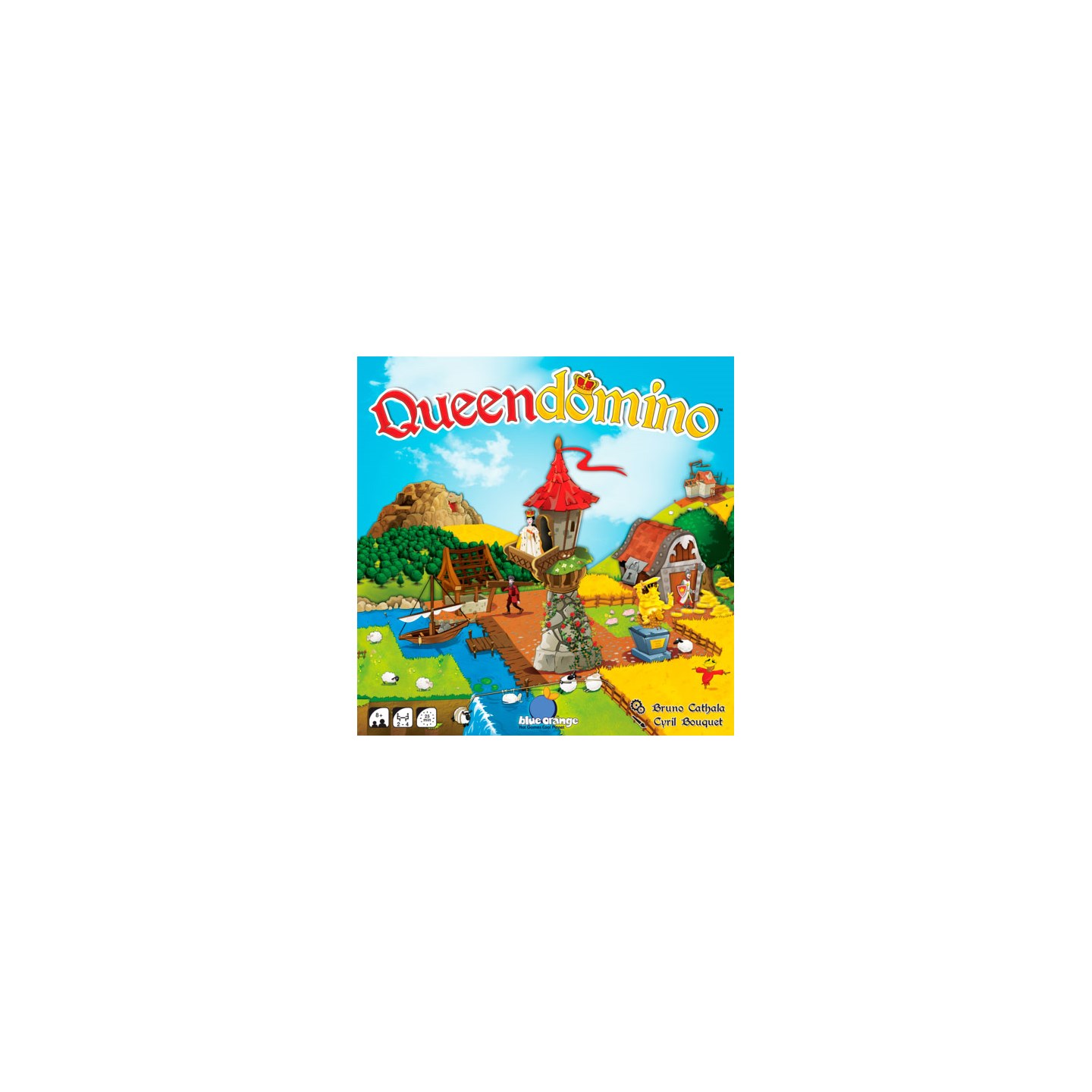 Queendomino Brädspel