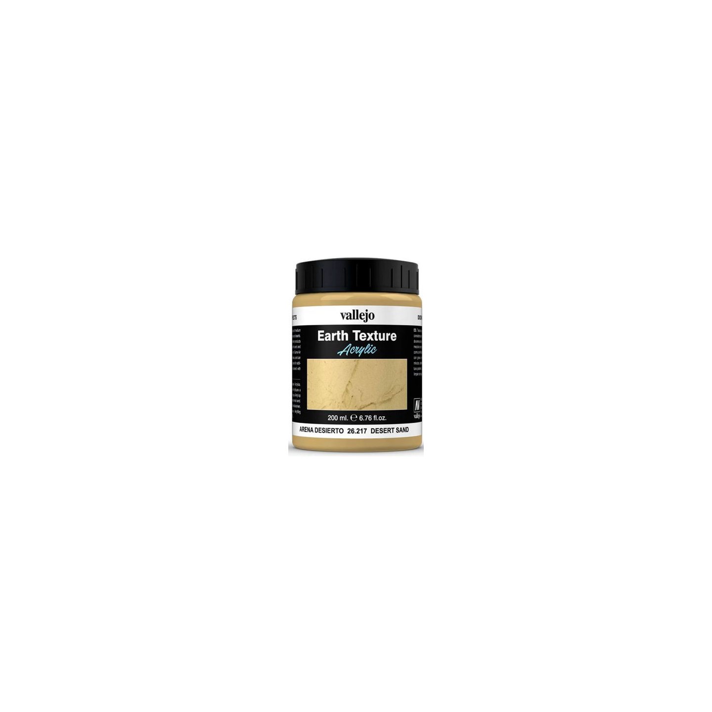 Vallejo Texture Desert Sand 200ml Earth Texture Acrylic