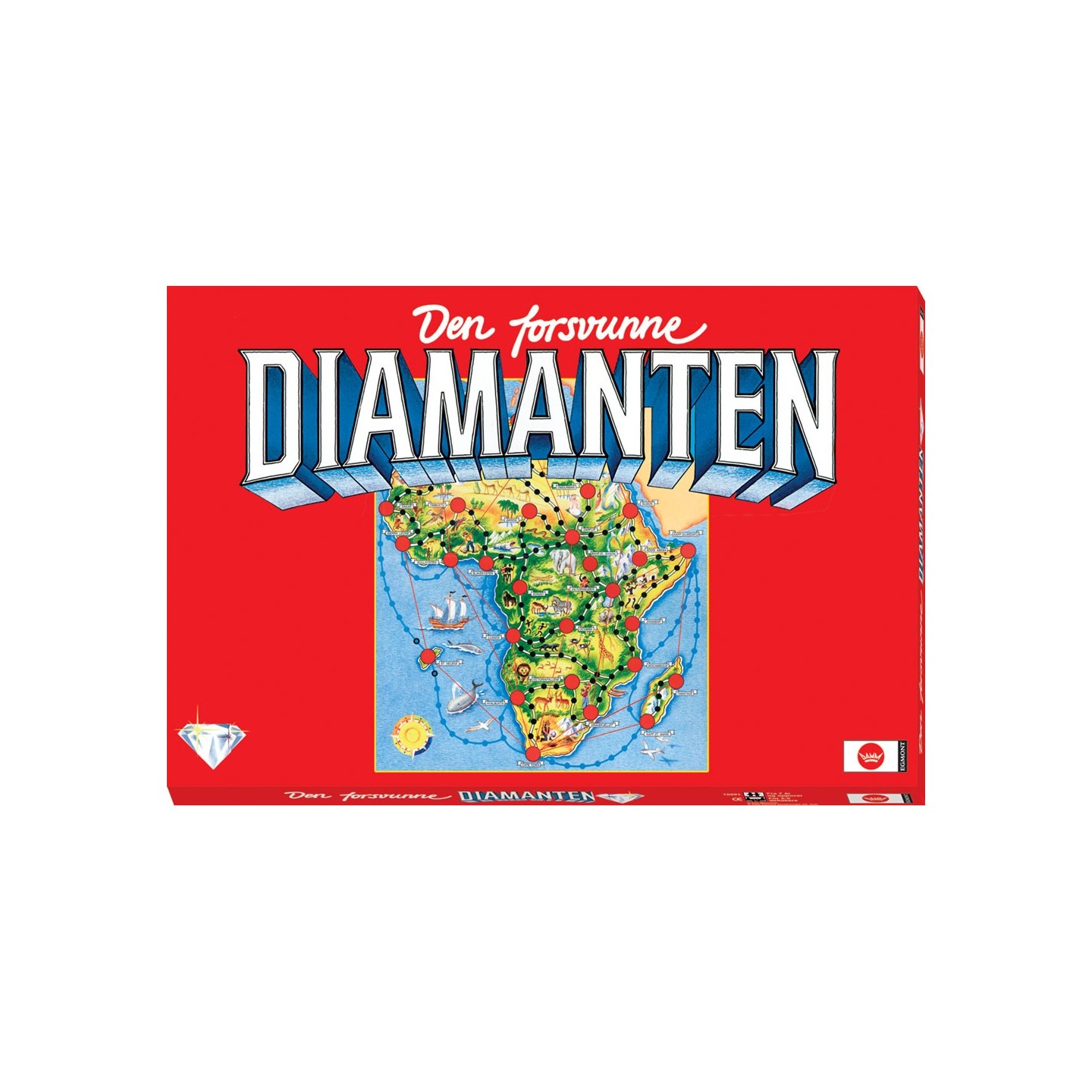 Den Forsvunne Diamanten Brettspill