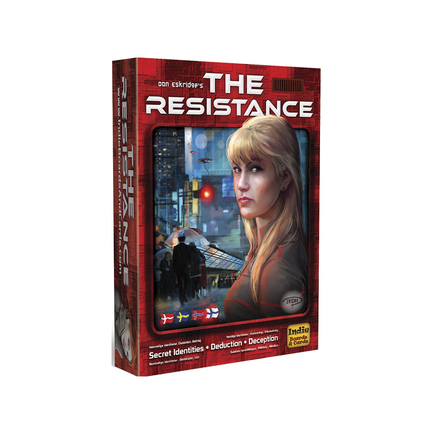 The Resistance Kortspel Svensk utgåva
